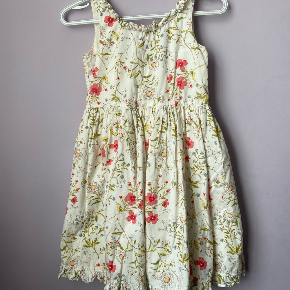 Beautiful Girls Flower Summer Dress